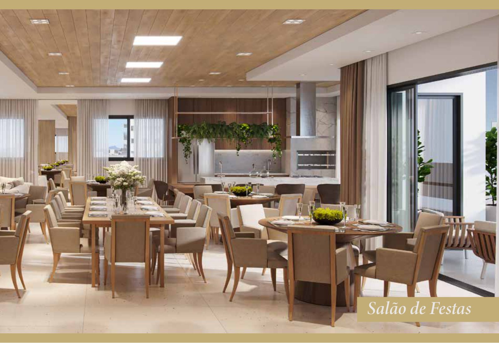 Punta Cana Residence — Salão de festas