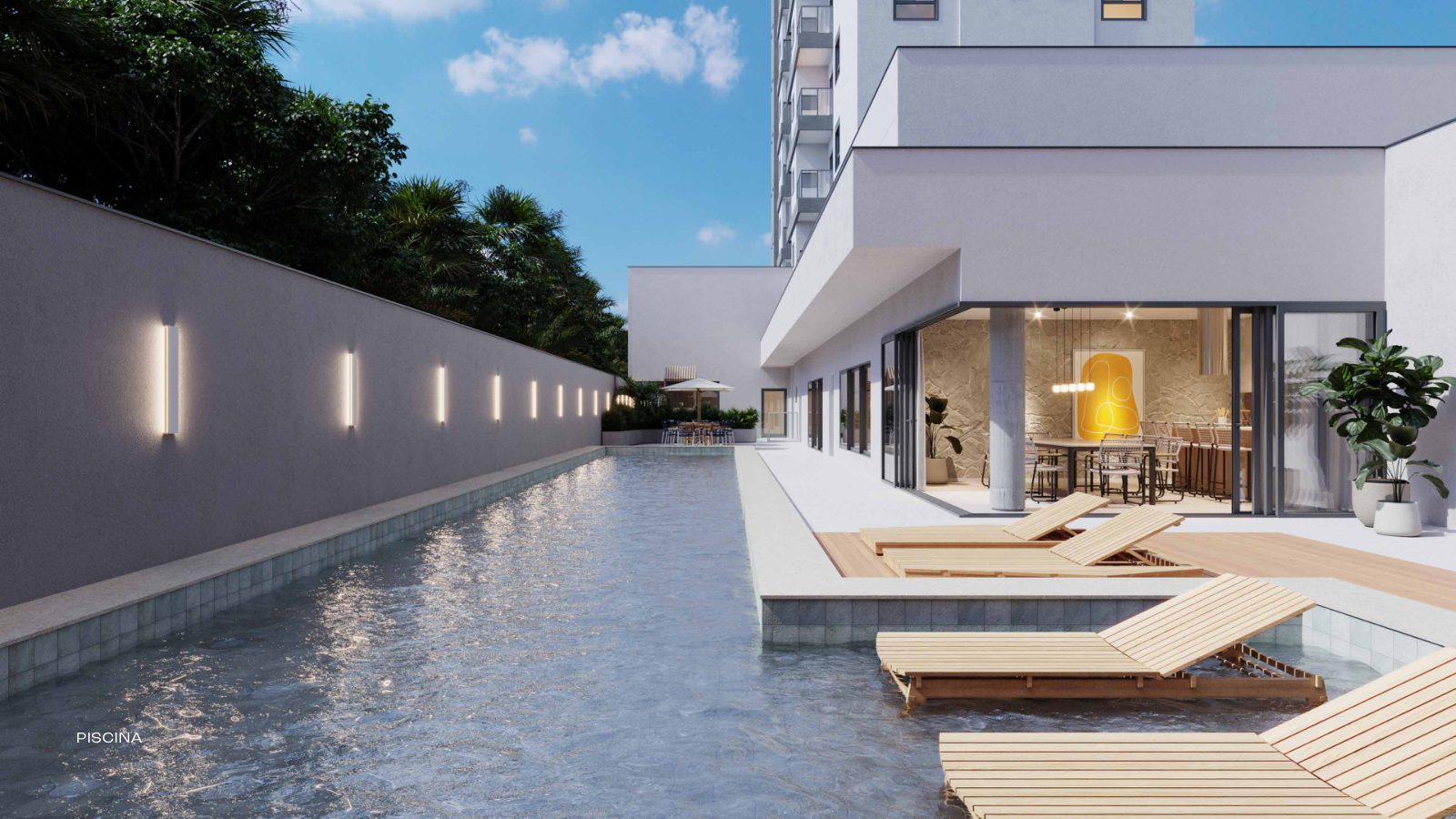 River — Piscina