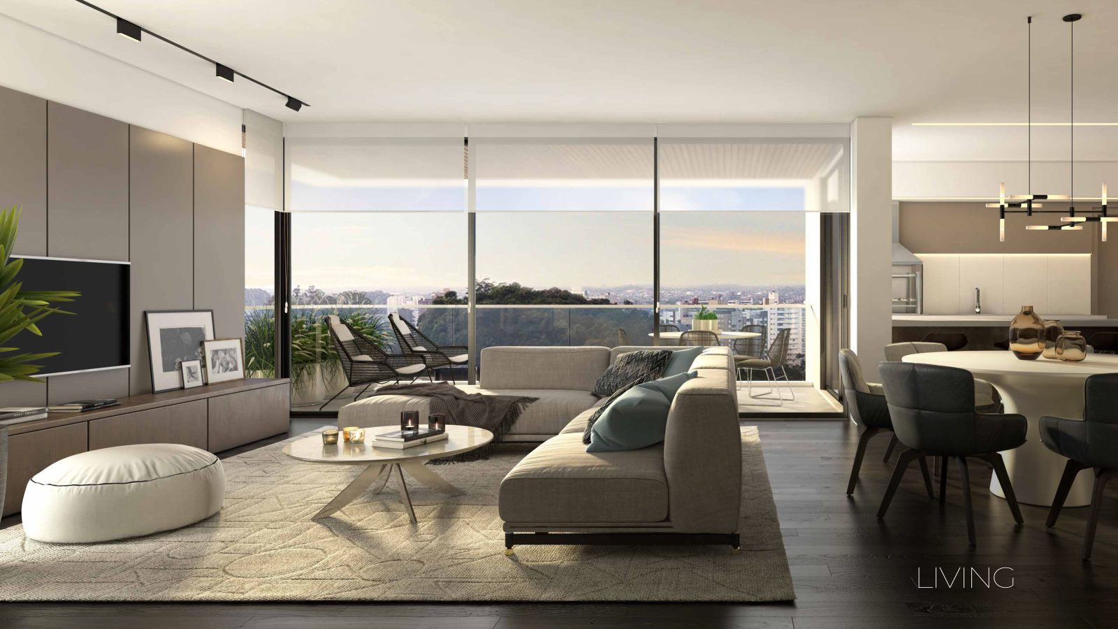 The Hill Residence — Living
